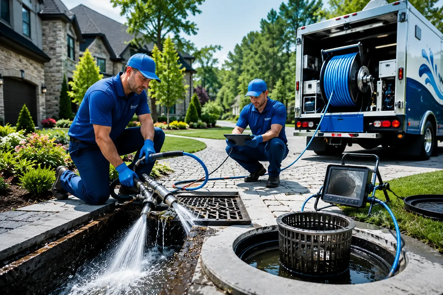 Local outdoor drain cleaning professionals in Hallettsville, TX